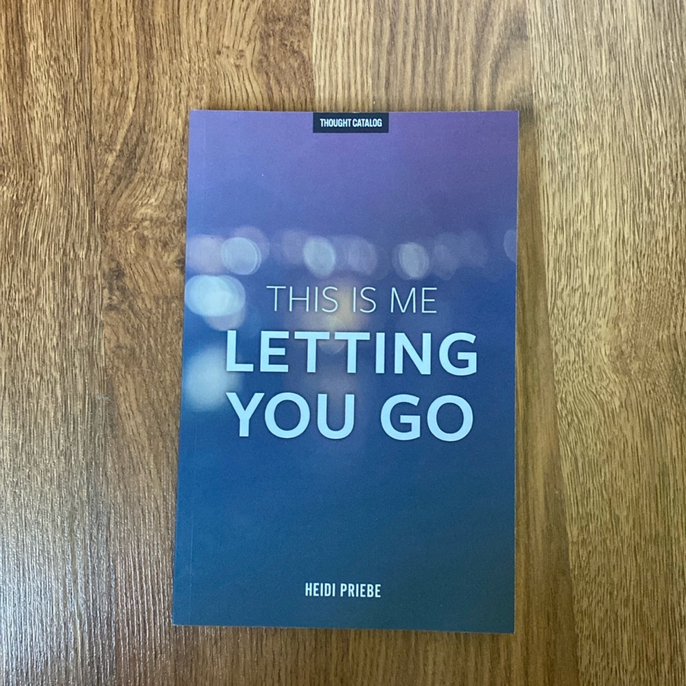 BOOK Heidi Priebe - This is me letting you go
